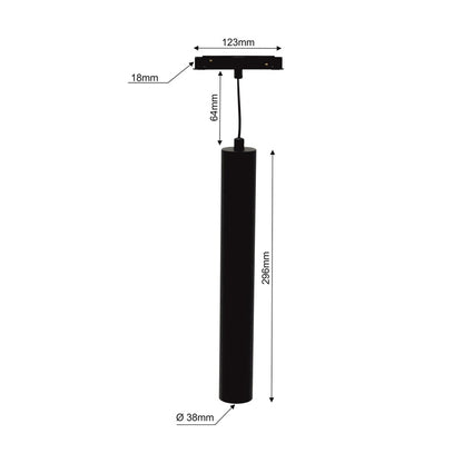 Šviestuvas lubinis Modoled Magnetic, 7 W,LED, 3000 - 6000 °K