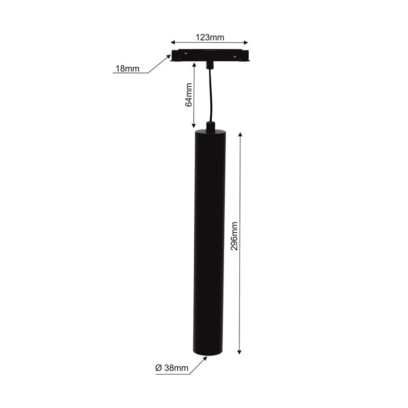 Šviestuvas lubinis Modoled Magnetic, 7 W,LED, 3000 - 6000 °K