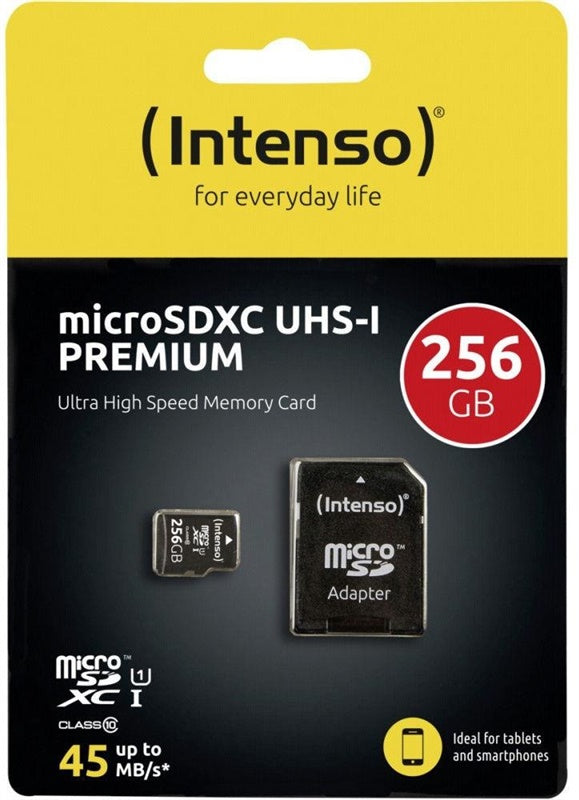 КАРТА ПАМЯТИ INTENSO MICRO SDXC 256 ГБ