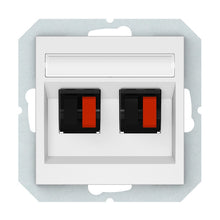 VILMA QR1000 Speaker Connection Terminal, matte white