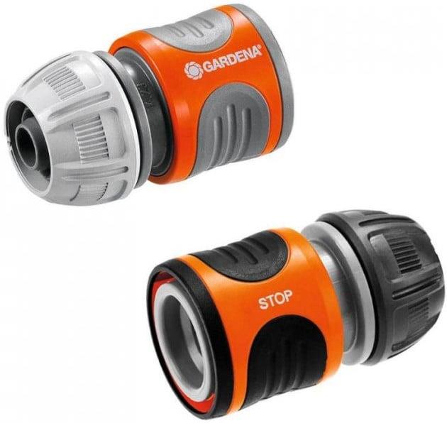 Gardena Hose Connector, 18279-20, 1/2", 2 pcs