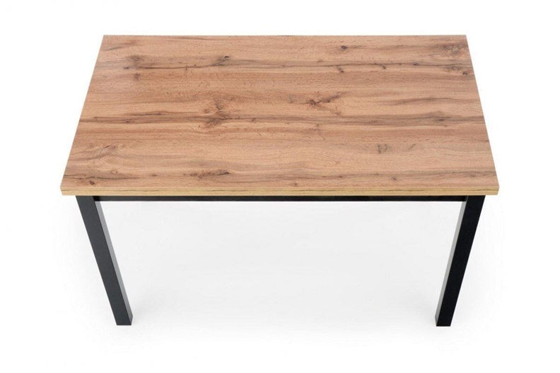 Cobalt table, oak/black, 120 cm x 68 cm x 77 cm