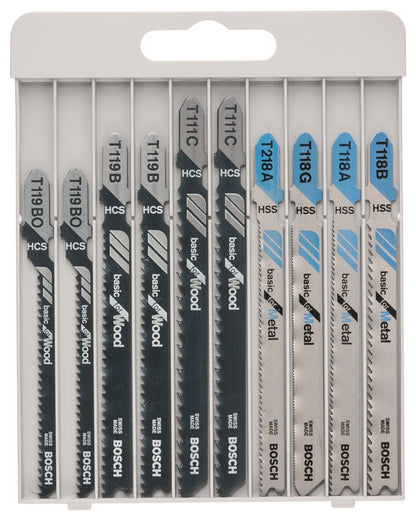 Jigsaw blade set Bosch X-Pro Line 10 pcs.