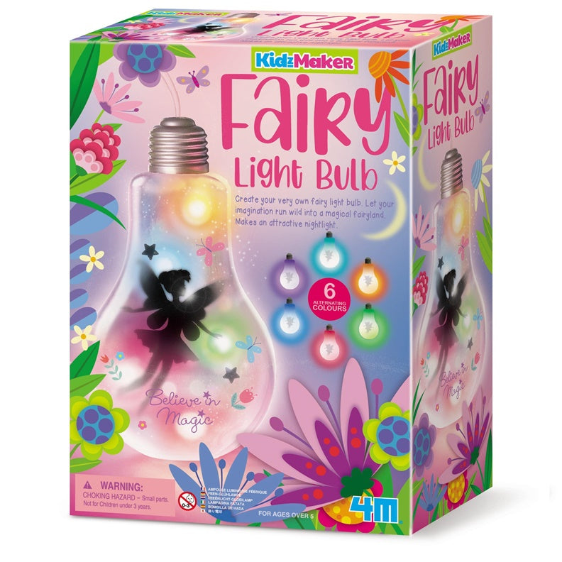 Decorating Set, 4M KidzMaker Fairy Lamp