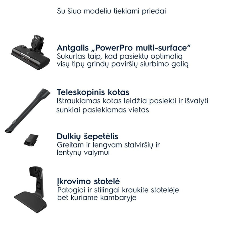 Cordless Vacuum Cleaner Electrolux 500 series, ES52CB21DB