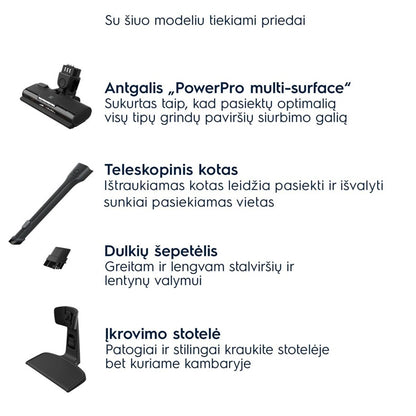 Cordless Vacuum Cleaner Electrolux 500 series, ES52CB21DB
