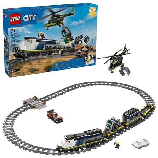 Klocki LEGO City Napad na pociąg 60508 1313el