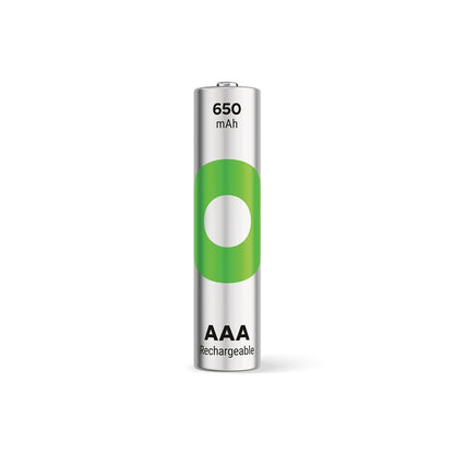 Rechargeable batteries GP RECYKO AAA, 650mAh, 2 pcs.