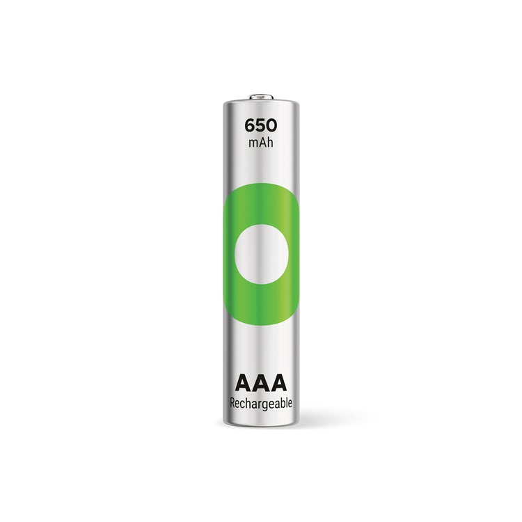 Rechargeable batteries GP RECYKO AAA, 650mAh, 2 pcs.