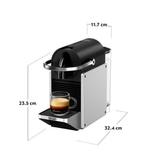 Ekspres kapsułkowy Nespresso Pixie EN127.S, srebrny