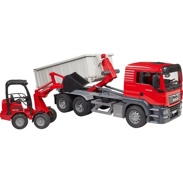 Komplet Bruder Ciężarówka i ładowarka MAN TGS 03767