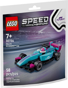 Konstruktor LEGO® Speed Champions Małe F1 ACADEMY™ 58 elementów