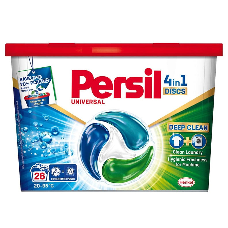 KAPSUŁKI DO PRANIA PERSIL DISCS WHITE 26 SZT.
