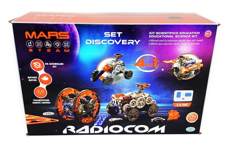 Interaktyvus žaislas Mars Radiocom 4in1 40966