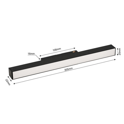 Modoled Magnetic luminaire, 12 W, LED, 3000 - 6000 °K