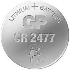 Elementas GP LITHIUM CR2477, 3V