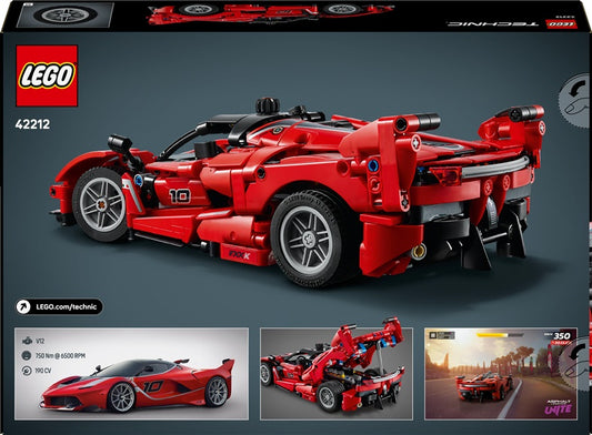 Klocki LEGO® Technic Ferrari FXX K 42212, 897 elementów