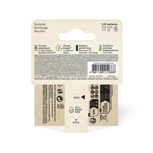 Rechargeable batteries GP RECYKO AAA, 650mAh, 2 pcs.