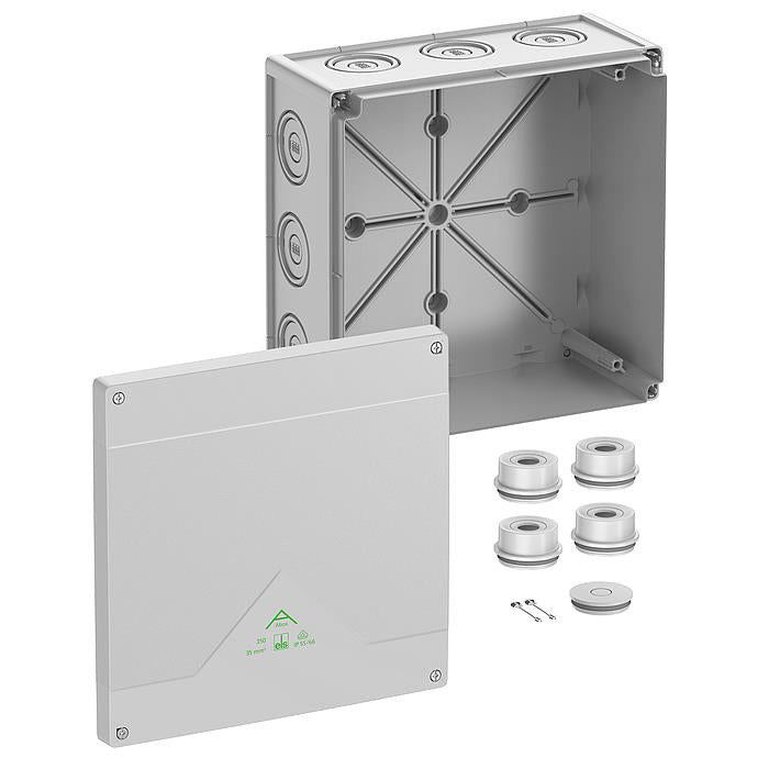 Puszka rozdzielcza Spelsberg ABOX 252x252x120 IP55/IP66 IK07