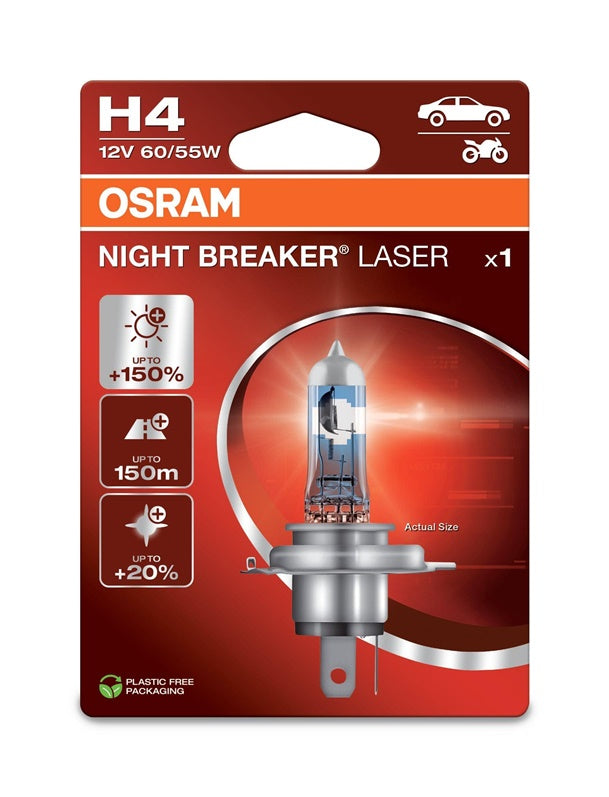 BULB AUTO 60/55W 12V P43T 10XBLI1 H4