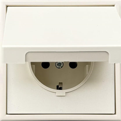 Socket LIREGUS MODERN, IP44, matt beige
