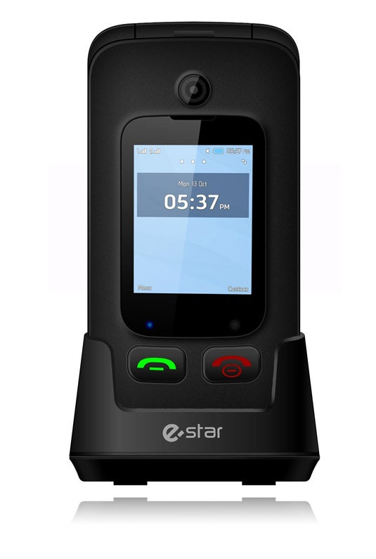 Mobilusis telefonas Digni Flip, juodas