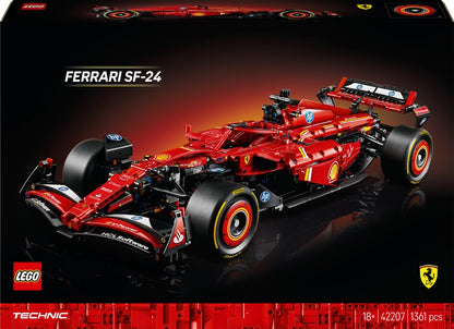 LEGO® Technic Samochód F1 Ferrari SF-24 42207, 1361 elementów