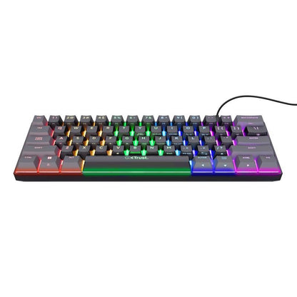 Keyboard Trust GXT 867 ACIRA, English (US), black/grey
