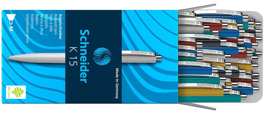 Ballpoint Pen Schneider K15, assorted colors, 0.7 mm
