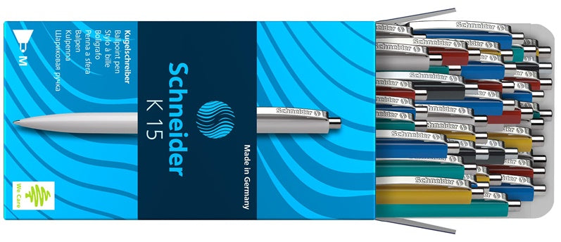 Ballpoint Pen Schneider K15, assorted colors, 0.7 mm