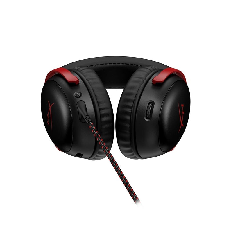 Wired Gaming Headset HyperX Cloud III, black/red