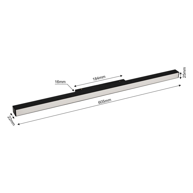 Oprawa oświetleniowa Modoled Magnetic, 18 W, LED, 3000 - 6000 °K