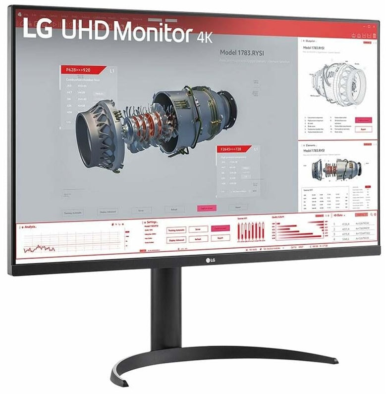 Monitor LG 32BR55UK-B, VA, 60 Hz, 4K UHD, 31.5"