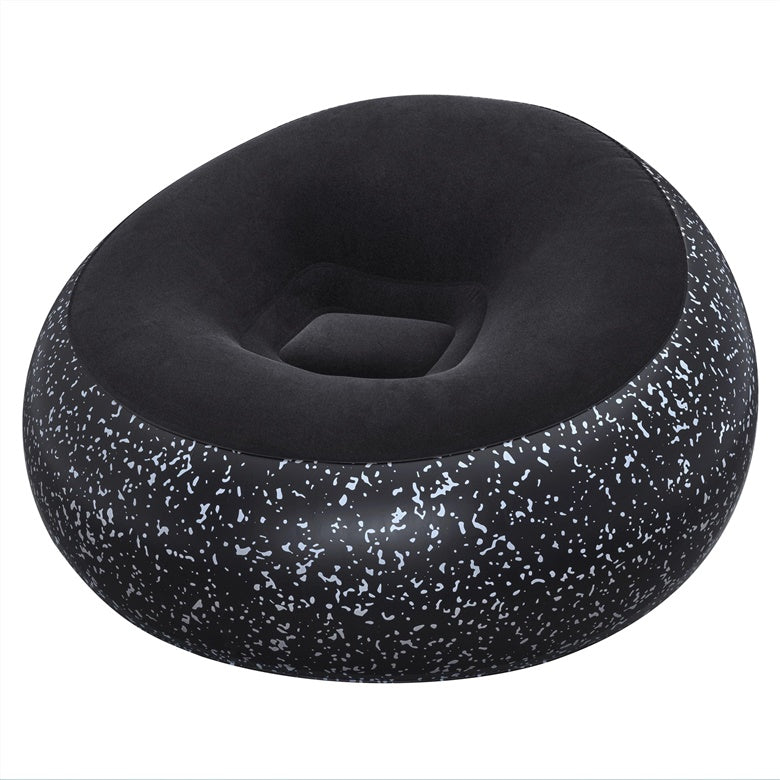 Dmuchany fotel Bestway, czarny, 116 cm x 116 cm x 66 cm