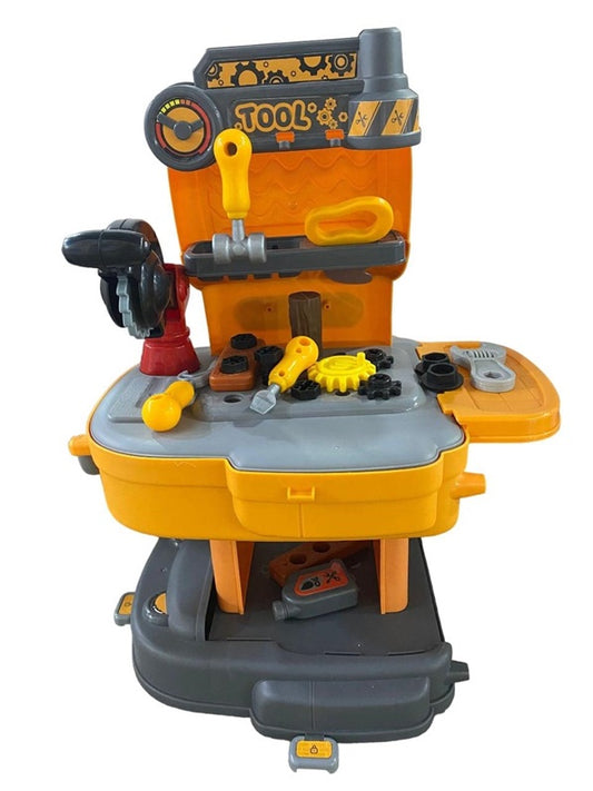 Zabawkowy zestaw narzędzi dla majsterkowicza School Bag-Tool Engineer 8023p