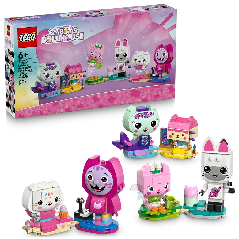LEGO® Gabby's Dollhouse Gabby's Cat-Astrophe 11215, 324 pieces