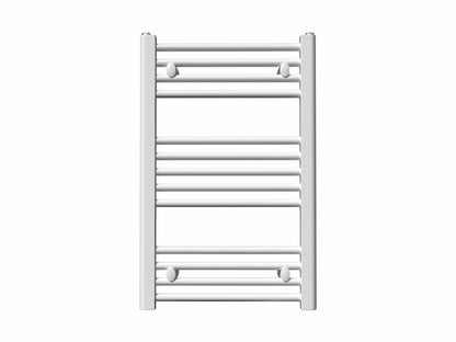 Water towel dryer Korado, straight, white, 50x70 cm
