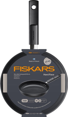 Keptuvė Fiskars Hard face 1075458, 24 cm, aliuminis