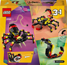 LEGO® Creator 3in1 Wild Animals: Surprising Spider, 153 vnt.