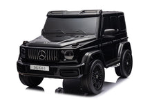 Vaikiškas elektromobilis Mercedes G63, balta/juoda/