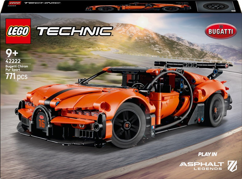 LEGO® Technic Hypercar 42222, 771 pcs