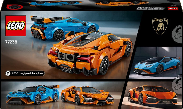 Konstruktor LEGO® Lamborghini Revuelto i Huracán 77238