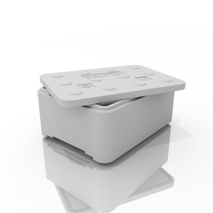 Cooler, white, 64 l
