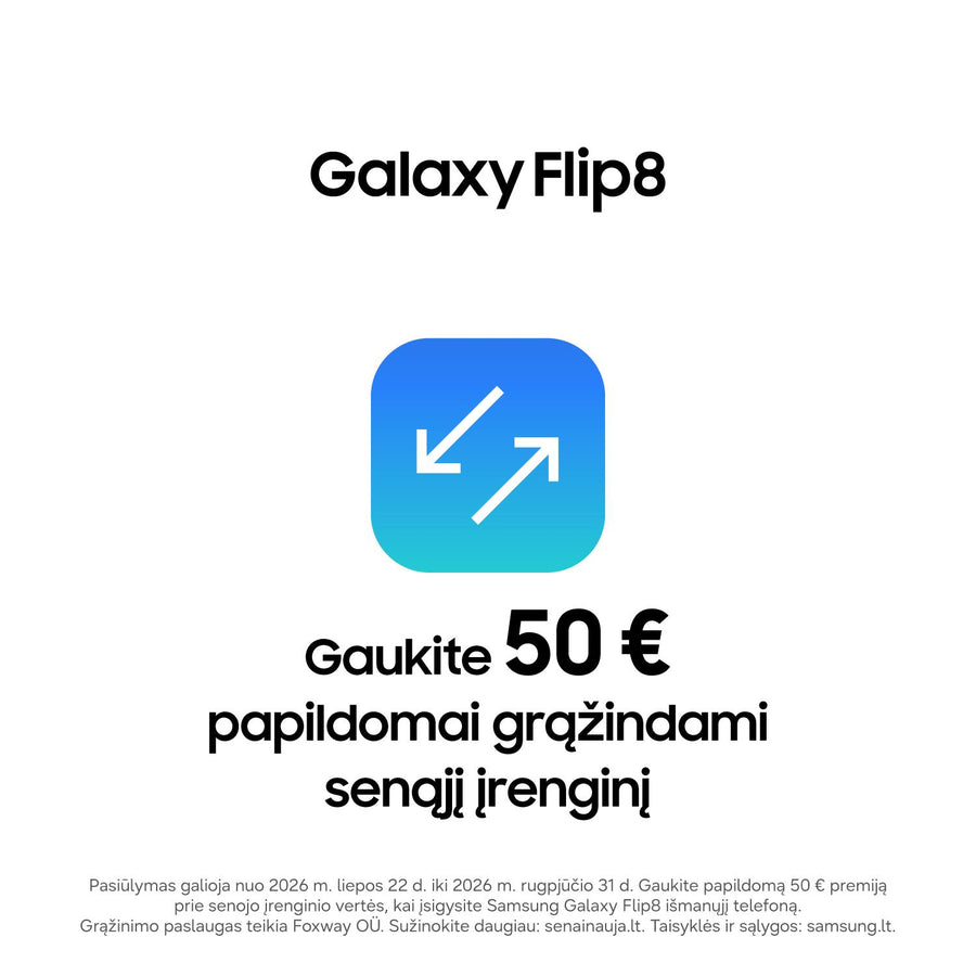 Telefonas Samsung Galaxy Flip 8 5G, 256 GB, cream sp.