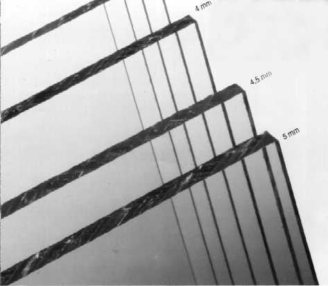 GPPS acrylic glass 2 x 500 x 1500 mm, clear