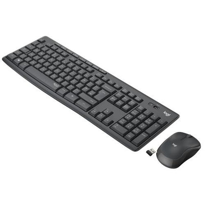 Klaviatūra Logitech MK295 Silent Combo EN, juoda, belaidė