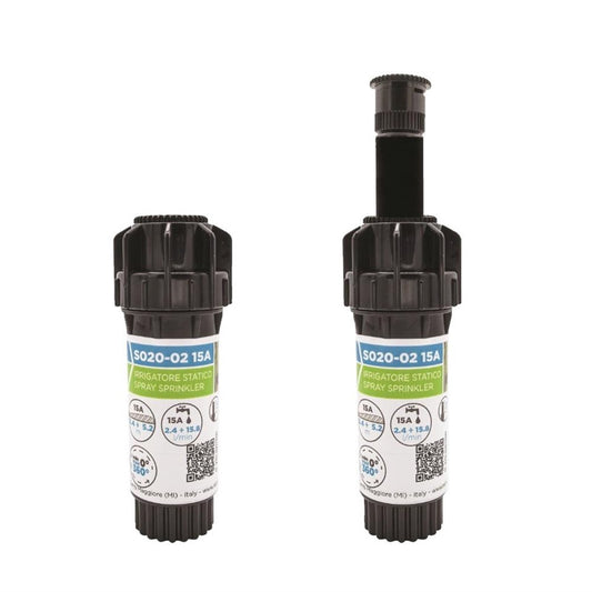Pop-up sprinkler 5cm 15a 2in S020