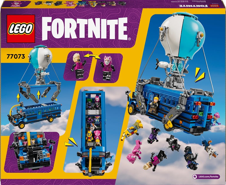 LEGO® Fortnite Battle Bus 77073 building toy, 954 pieces