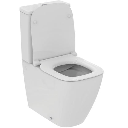TOILET PAST ILIFE S RIMLESS WITH LID BA
