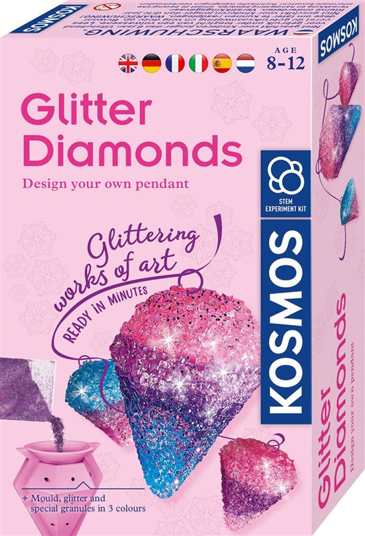 Zestaw do hodowania kryształów Kosmos Glitter Diamonds 1KS616946